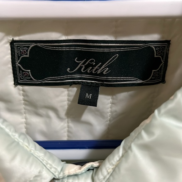 Kith Patchwork Brixton Puffed Shirt Jacket Size Medium - Picture 2 of 5